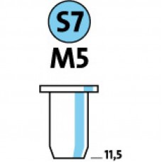 Заклепки-гайки S7х11.5мм (10 шт.) 