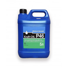 Масло компрессорное KRAFT-OIL P46, 5л (полусинтетика)